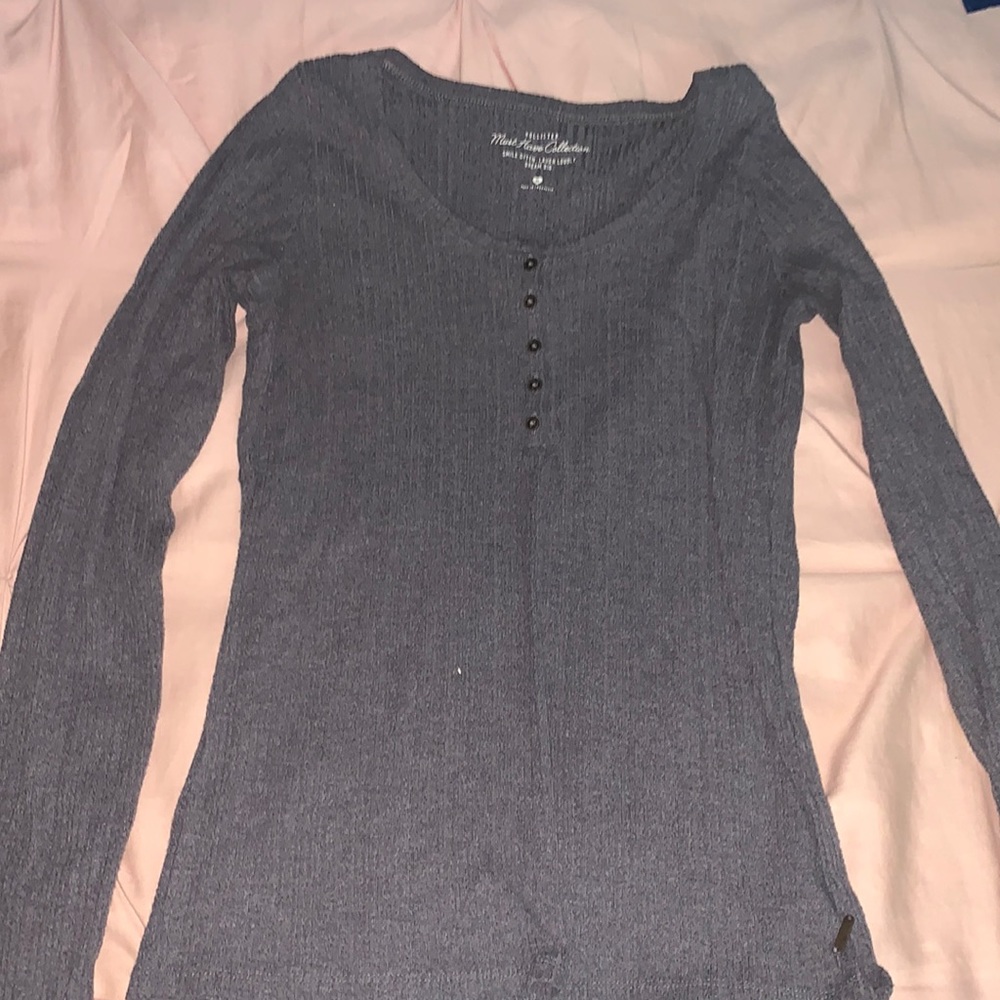 Gray long sleeve